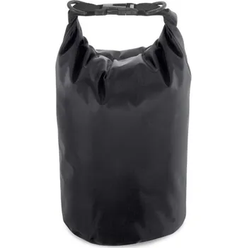 Cestovní taška VOLGA. Nepromokavá plachtová taška - Černá