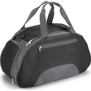 Cestovní taška FIT. Sportovní taška polyester 600D - Černá