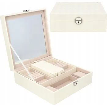 Šperkovnice Šperkovnice pro uložení šperků Korbi C1 ecru