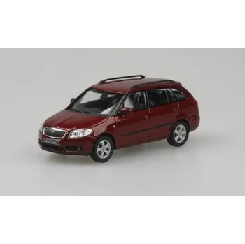 autíčko Škoda Fabia 2 Combi - červená Škoda Fabia 2 Combi - kovový model auta