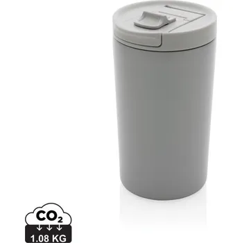 Termohrnek Nepropustný termohrnek na zámek z RCS recykl. oceli - Šedá