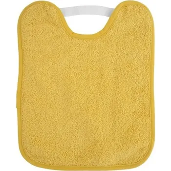 Bryndák Saro Baby Nepropustný froté bryndák Mustard