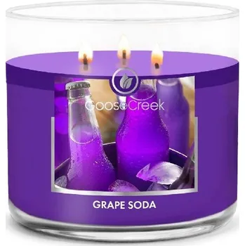 Svíčka Svíčka 0,41 KG GRAPE SODA, aromatická v dóze, 3 knoty|Goose Creek