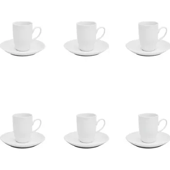 Příprava kávy 6Dílná Sada Espresso Šálků Buongusto