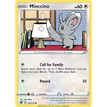 Sběratelská karetní hra Pokémon TCG Minccino 124/172