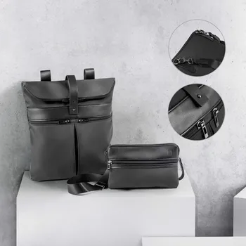 Městský batoh ROVER BACKPACK. Batoh z mikrovlákna a PU