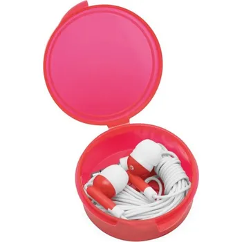 Sluchátka Sluchátka - Pecky Music - Červená