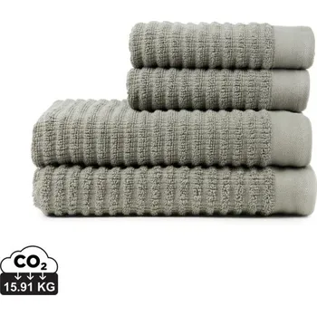 Ručník Sada ručníků a osušek 4ks VINGA Landro - Zelená