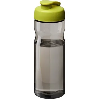 Láhev Sportovní lahev H2O Active® Eco Base o objemu 650 ml s odklápěcím víčkem - Limetková / Uhelná