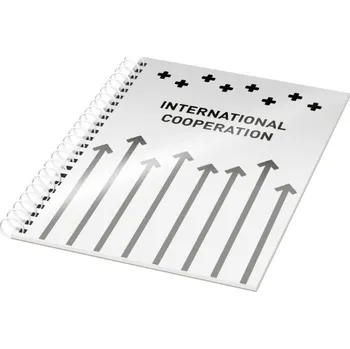 Zápisník Poznámkový blok Rothko A5 - Matná čirá / Bílá / 100 stran