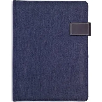 Zápisník Strepia A4 Portfolio Textil - Modrá