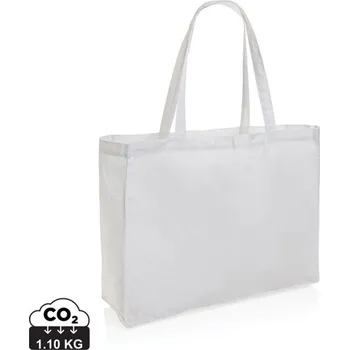 Nákupní taška Nákupní taška Impact ze 145g recyklované bavlny AWARE™ - Bílá