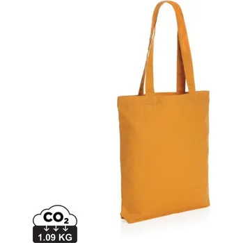 Tote bag Impact z 285g recykl. canvas - Sundial Orange