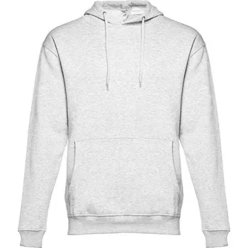 Pánská mikina THC PHOENIX. Mikina (unisex) s kapucí z bavlny a polyesteru - Bílý Melír / S