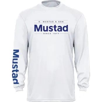 Pánské tričko MUSTAD - Tričko Light Grey UV vel. L