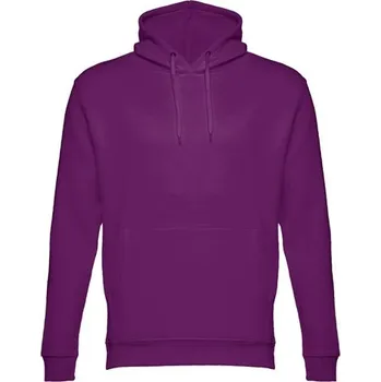 Pánská mikina THC PHOENIX. Mikina (unisex) s kapucí z bavlny a polyesteru - Fialová / XL