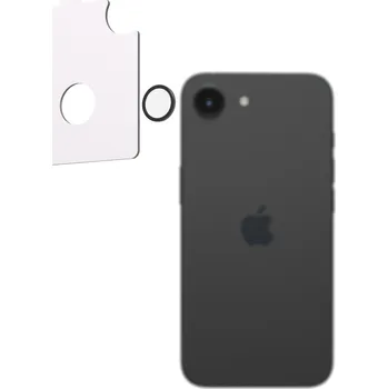 AlzaGuard Elite Lens Protector pro iPhone 16e čiré s instalačním rámečkem