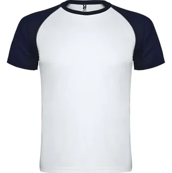 Pánské tričko Indianapolis unisex sportovní tričko s krátkým rukávem - Bílá / Námořnická modrá / XL