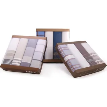 Látkový kapesník Pánské kapesníky Etex M30 4 ks - různé barvy