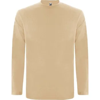 Pánské tričko Extreme pánské tričko s dlouhým rukávem - Písková / L