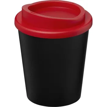 Termohrnek Hrnek z recyklátu o objemu 250 ml Americano® Espresso Eco - Černá / Červená