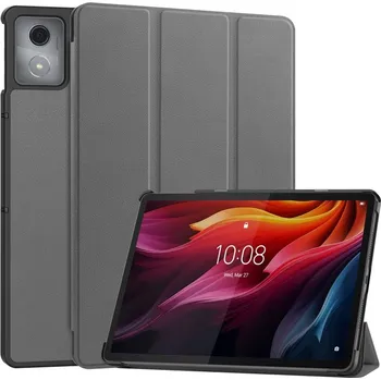 Pouzdro na tablet VSECHNONAMOBIL 95998 LEATHER Zaklápěcí kryt pro Lenovo Tab K11 Plus šedý