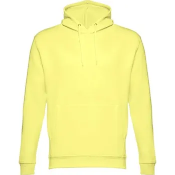 Pánská mikina THC PHOENIX. Mikina (unisex) s kapucí z bavlny a polyesteru - Limetkově Žlutá / XL
