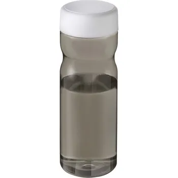 Láhev H2O Active® Eco Base 650 ml screw cap water bottle - Uhelná / Bílá