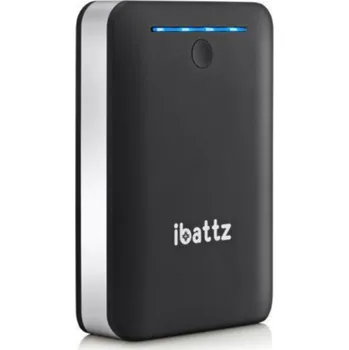Powerbanka Powerbank iBattz BattSTation Tough Pro 12000 mAh Czarno-srebrny