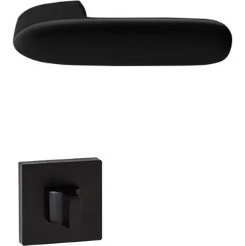 Dveřní kování Cobra dveřní kování GIULIA-R WC černá