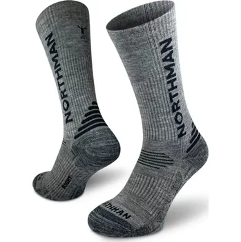 Pánské ponožky Northman Veles Merino ponožky, světle šedé S/M (36-41)