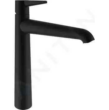 Vodovodní baterie Laufen Pure Umyvadlová baterie, Eco+, matná černá, HF901714428000