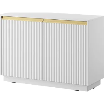 Komoda Komoda Royal II 104 cm bílá/zlatá