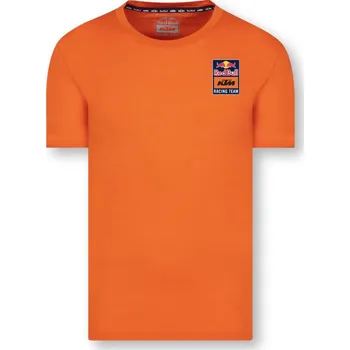 Pánské tričko triko BACKPRINT , RED BULL KTM, (oranžová, vel. 2XL)