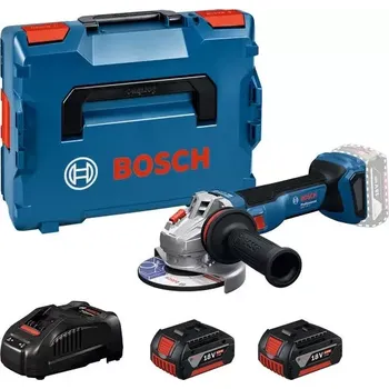 Bruska Bosch PROFI GWS 18V-11 Professional 06019N4103 2x 5,0 Ah + příslušenství