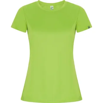 Dámské oblečení Imola dámské sportovní tričko s krátkým rukávem - Limetková / roly-L