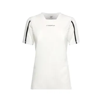 Dámské tričko La Sportiva TRAIL BITE T-SHIRT Women Chalk/Onyx bílá L
