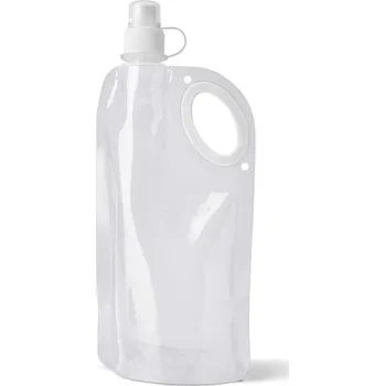HIKE. Skládací láhev z PET, PA a PE 750 ml - Bílá