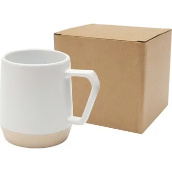 Keramický hrnek o objemu 300 ml s matným povrchem Dolce - Bílá