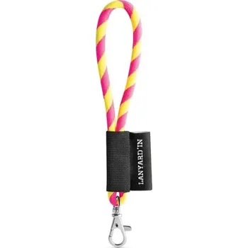 Lanyard Tube Short Set. Standardní modely - Fluorescenční Žlutá / Fluorescenční Růžová