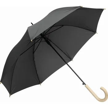 Automatický Dřevěný Deštník Lipsi - Šedá