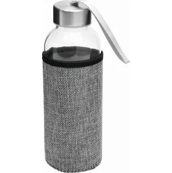 Láhev Skleněná Láhev Take Juty - Šedá