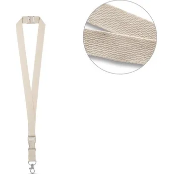 BALLINA. 100% bavlněná šňůrka s kovovou karabinou