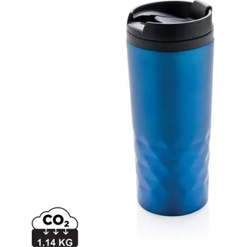 Termohrnek Termohrnek s částečným geometrickým vzorem - Modrá