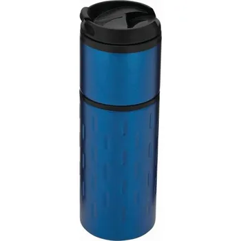 Termohrnek Dvoustěnný Cestovní Hrnek Exclusive Liquid - Modrá