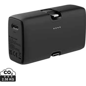 Powerbanka Powerbanka Urban Vitamin Los Angeles 20W PD z RCS plastu - Černá