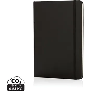 Zápisník Základní poznámkový blok s tvrdou vazbou - Černá