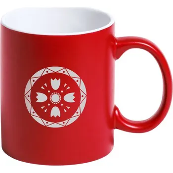 Hrnek Covory - Červená / Bílá