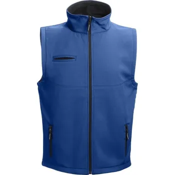 Pánská vesta THC BAKU. Unisex softshellová vesta - Královská Modrá / M