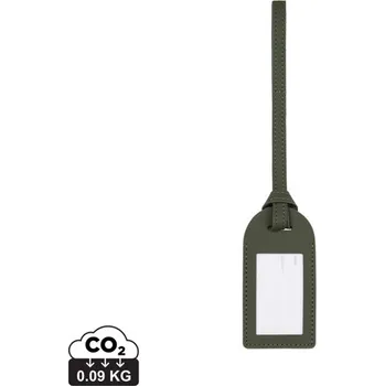 Příslušenství k zavazadlu VINGA Baltimore visačka na zavazadla z recyklovaného polyest - Zelená